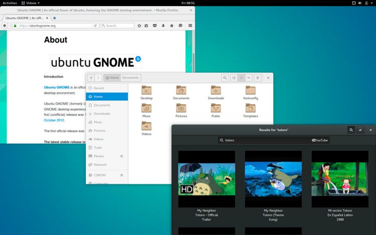 Ubuntu GNOME 16.04 Desktop