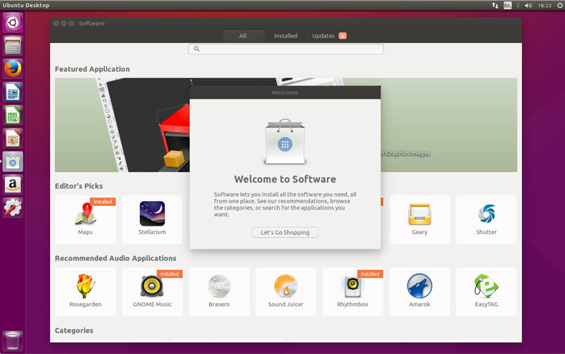 Скачать центр приложений ubuntu бесплатно