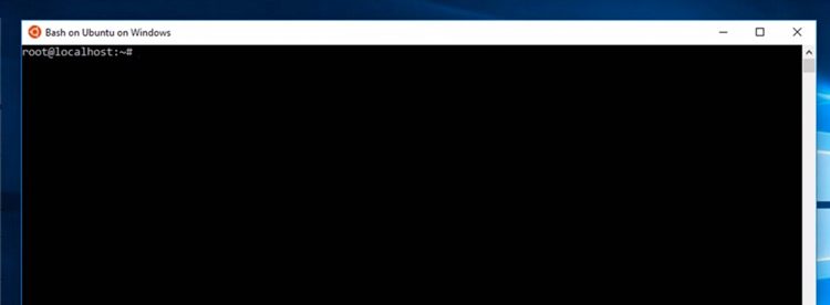 bash on ubuntu on windows