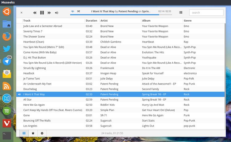 museek-desktop-music-player