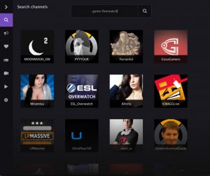 orion search interface