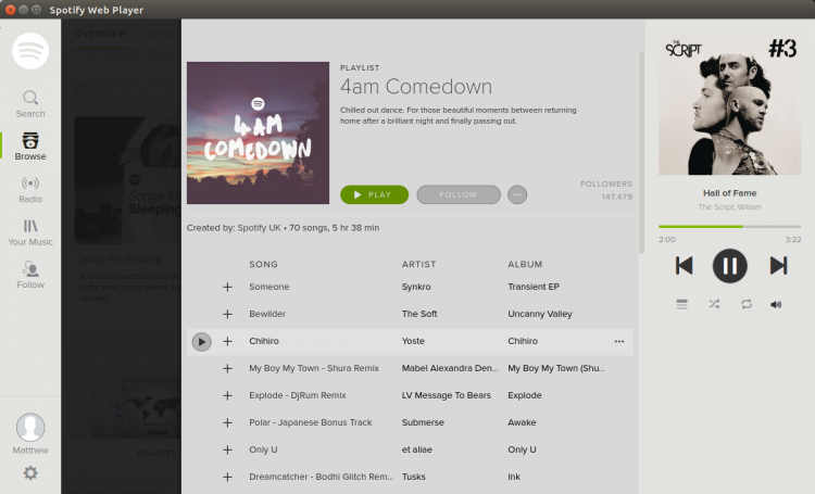 spotify light theme