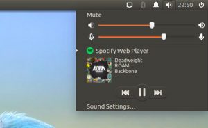 Sound Menu Integration