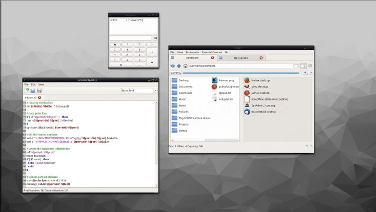 Lumina desktop environment