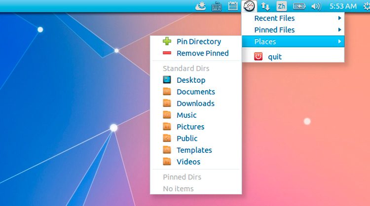 files-indicator-applet