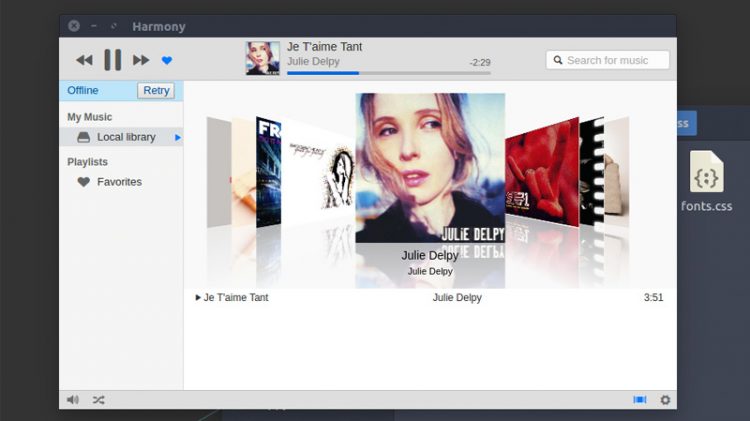 harmony music player