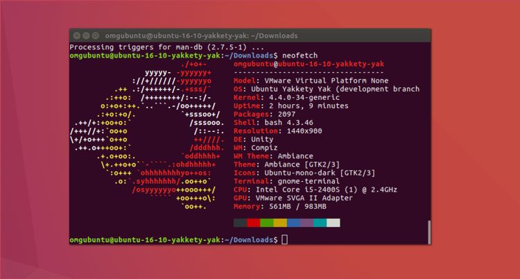 neofetch