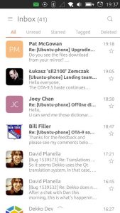 Dekko on Ubuntu Phone