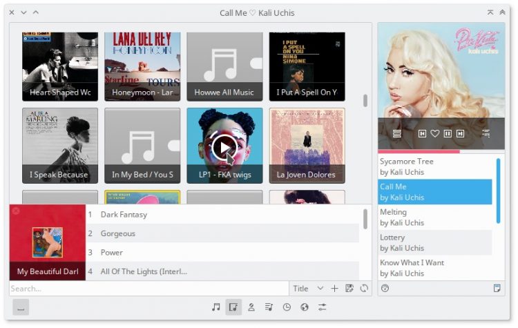 browsing by album in babe player
