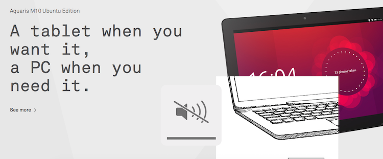 bq ubuntu tablet marketing