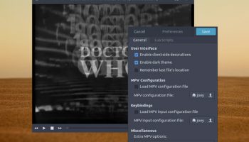 GNOME MPV gui frontend