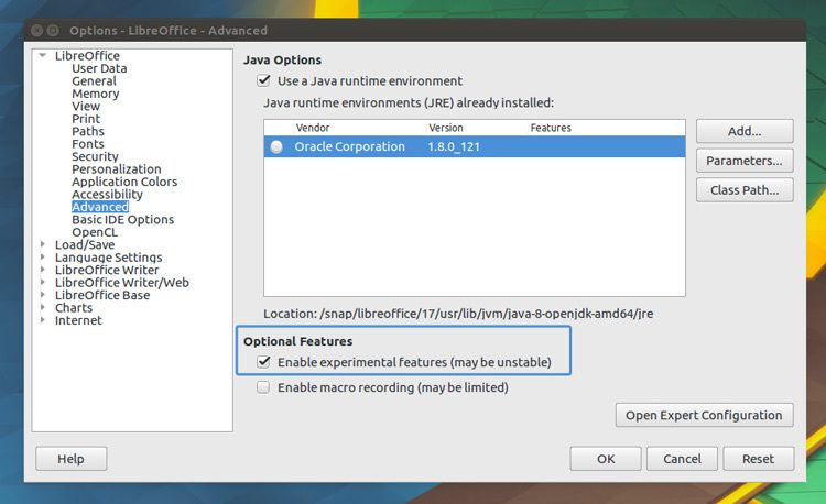 Libreoffice Base Java Runtime Environment Libreoffice Base Java Runtime Environment