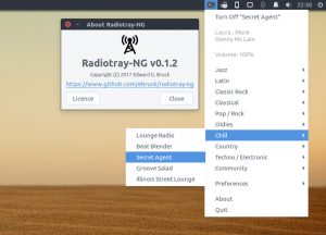 Radiotray-NG on Ubuntu 16.04 LTS