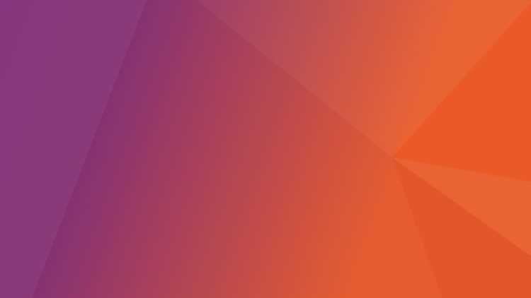 the ubuntu 17.04 default wallpaper