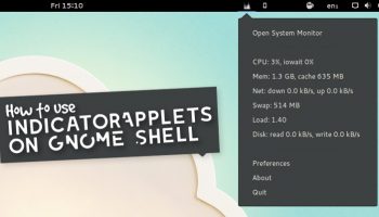 gnome shell indicators