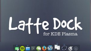 kde latte dock