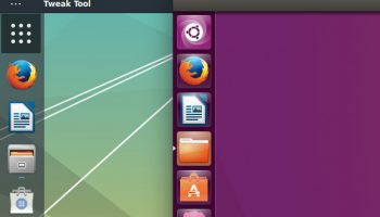 change dash to dock apps button