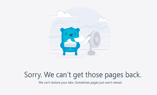 firefox error graphics