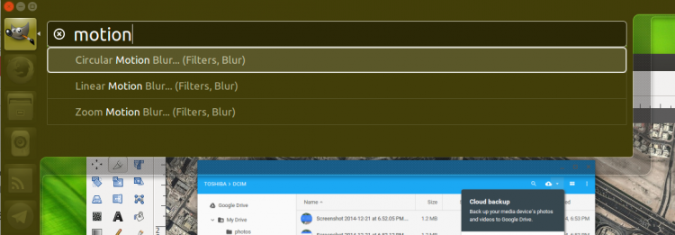 the ubuntu unity hud