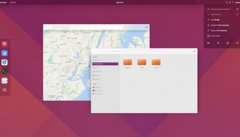 Ubuntu GNOME Shell mockup