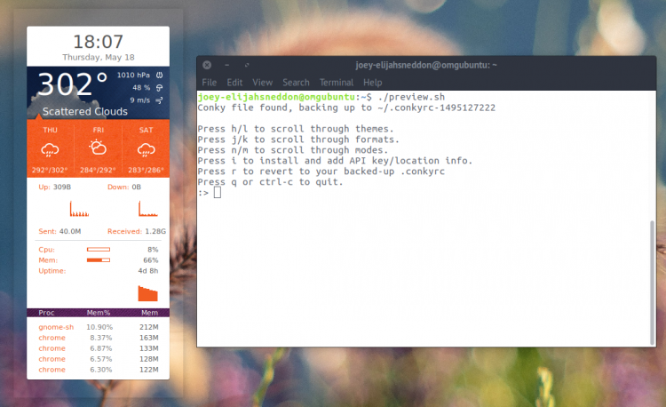 conky harmatten theme