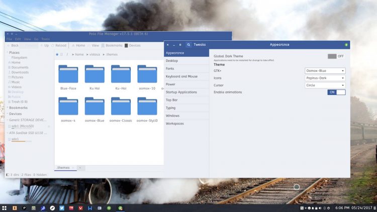Facebook blue face gtk theme