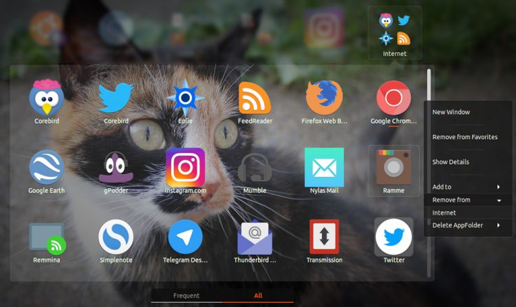 gnome app folders manager