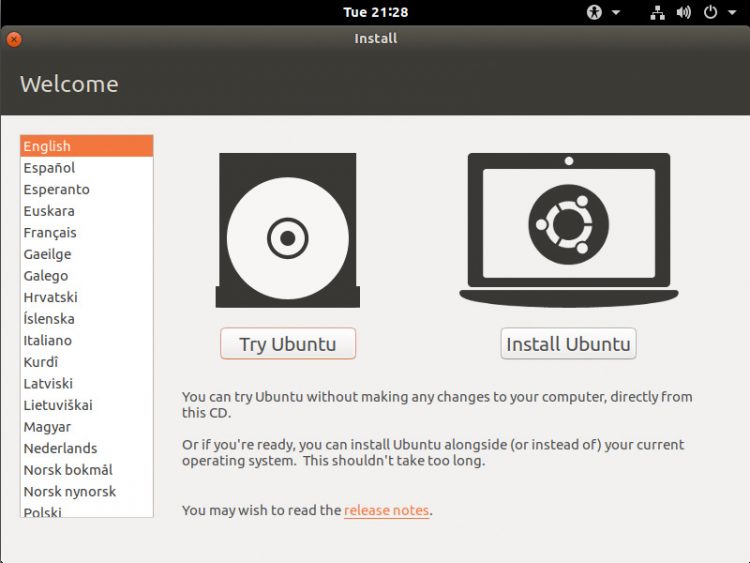 the ubiquity installer in Ubuntu 