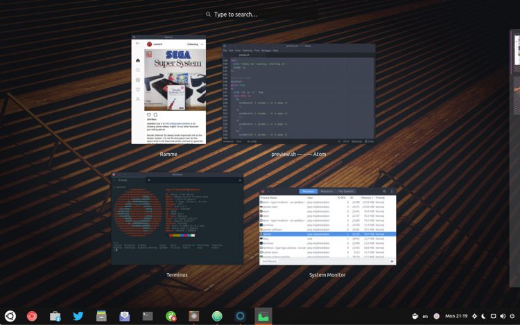 electron apps in window spread