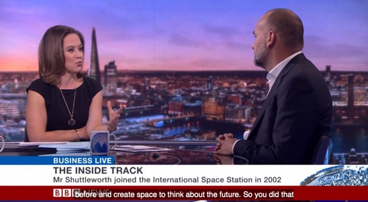 bbc interview mark shuttleworth