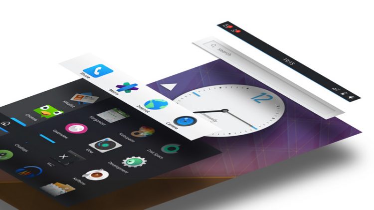 plasma mobile UI layers