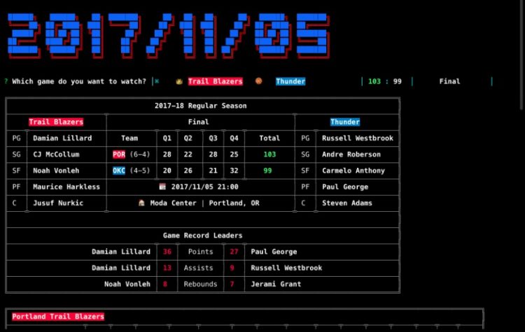 NBA Go — final mode