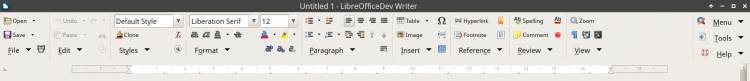 Groupedbar Full in LibreOffice 6.0 office suite