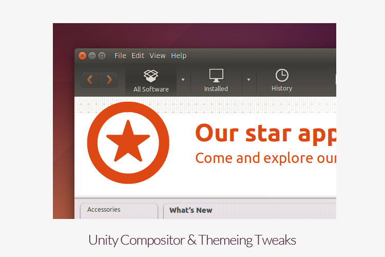 Unity Compositor and Themeing Tweaks