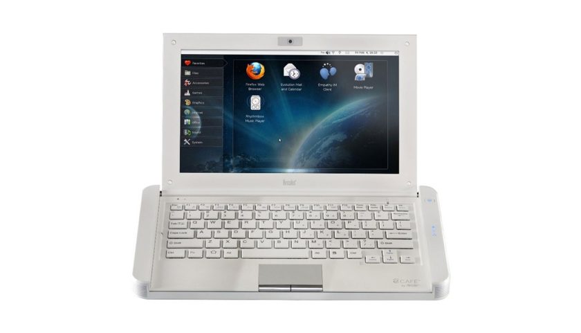 The eCAFE Slim HD in white