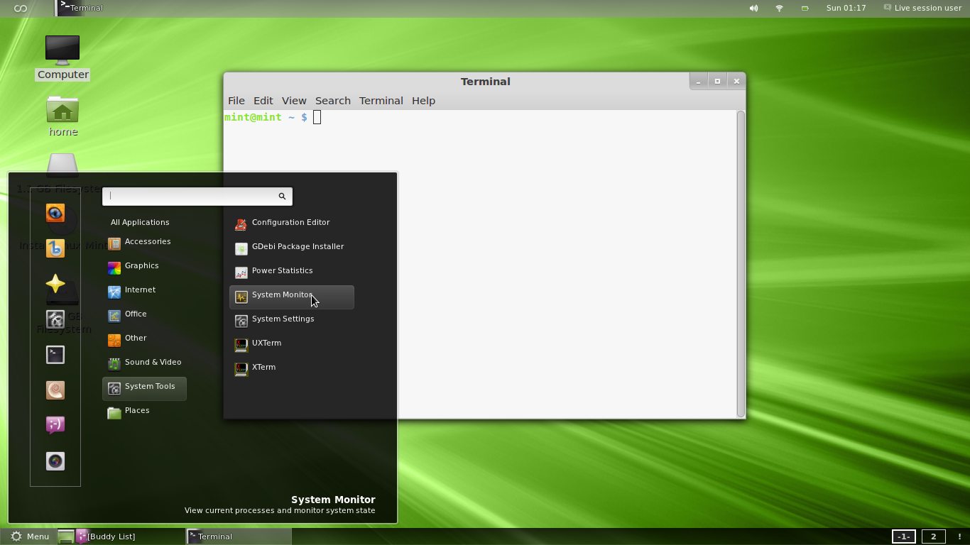 Mint Ubuntu Operating System
