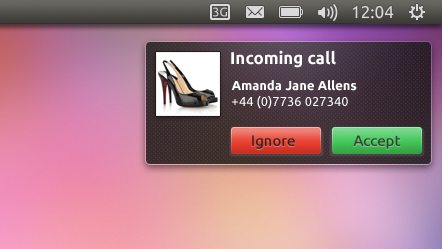 android-messaging Ubuntu for Android incoming call notification