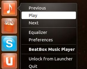 Beatbox quicklist