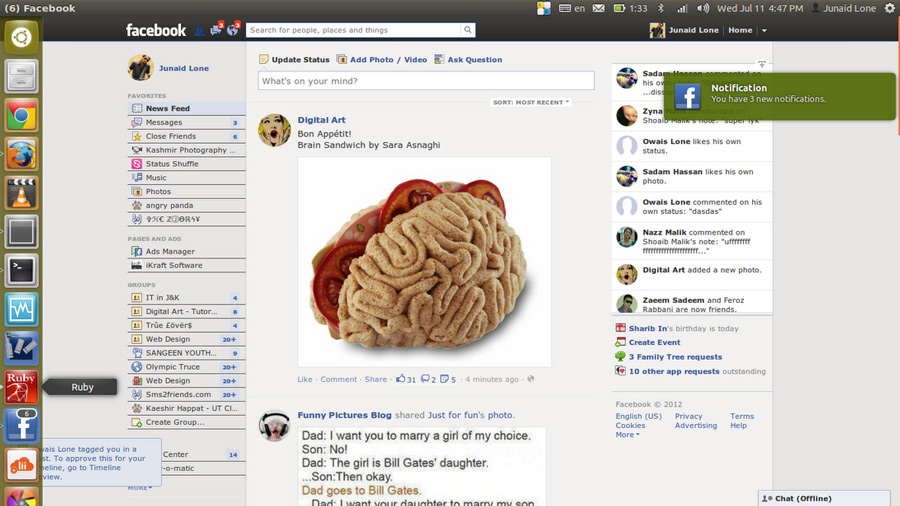 3. Các phương pháp tải video từ Facebook về Ubuntu
