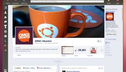 facebook app for Ubuntu
