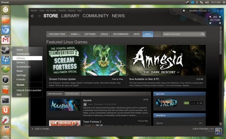 Steam for Linux