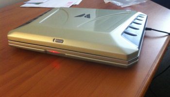 Sol laptop on desk