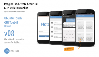 ubuntu touch GUI