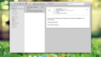 geary email app in elementary