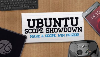 Ubuntu Scopes Showdown Logo