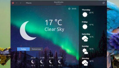 working gnome weather 3.18 on ubutnu 16.04