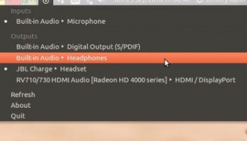 sound switcher applet for ubuntu
