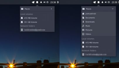 Budgie Places Indicator