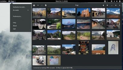 frogr flickr uploader