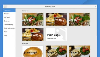 gnome recipes